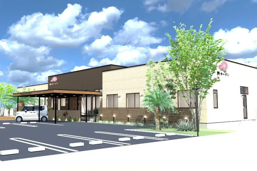 住宅型有料老人ホーム キズナガーデン 阿見の完成イメージ