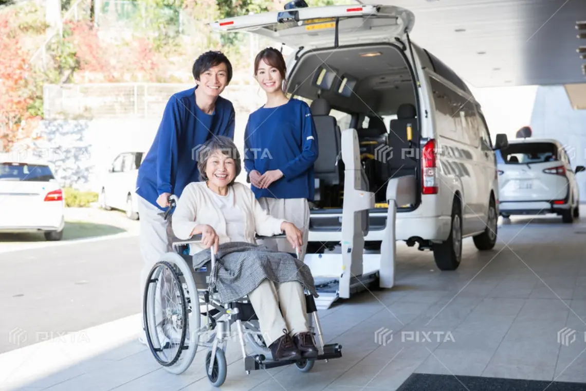 介護タクシーサービスのイメージ